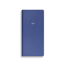 Load image into Gallery viewer, New Slim Pocket Belgravia Diary 2026 in Cornflower Blue Galuchat