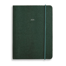 Load image into Gallery viewer, The Midsize OrganiseherTM Diary 2026 in Dark Green Lizard