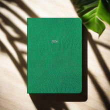 Load image into Gallery viewer, The Midsize OrganiseherTM Diary 2026 Leaf Green Lizard