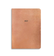 Load image into Gallery viewer, The Large OrganiseherTM Diary 2025 in Rose Gold Calfskin