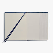 Load image into Gallery viewer, The Desk Book in Marine Blue Iguana  Pellaq - Feint ruled
