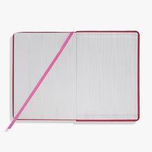 Load image into Gallery viewer, Bright Ideas - Midsize in Bubblegum Pink Calfskin - Feint ruled