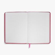 Load image into Gallery viewer, Bright Ideas - Midsize in Bubblegum Pink Calfskin - Feint ruled