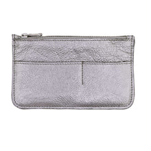 Load image into Gallery viewer, Chelsea Organiser Leather Wallet in Silver