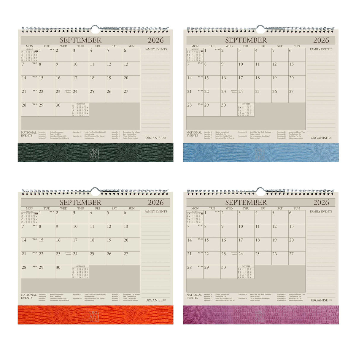 Wall Planners 2025-2026