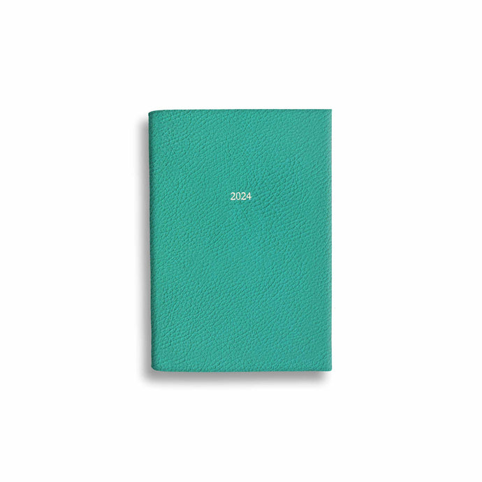 Smythson 2024 New Chelsea Weekly Diary - Green