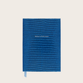 Small Bedfordshire Pellaq Notebook in Tanzanite Iguana