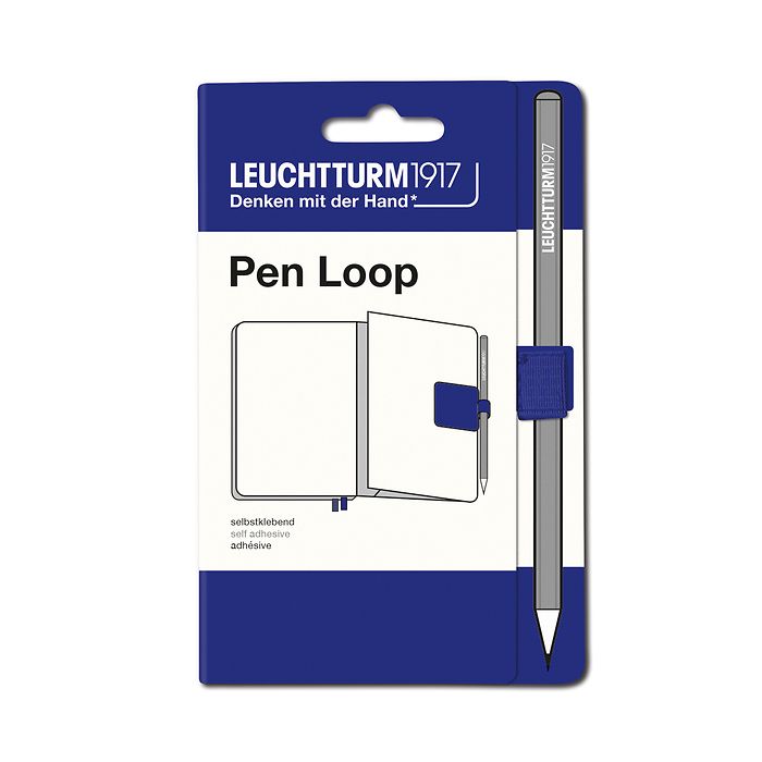 Blue Ink pen loop