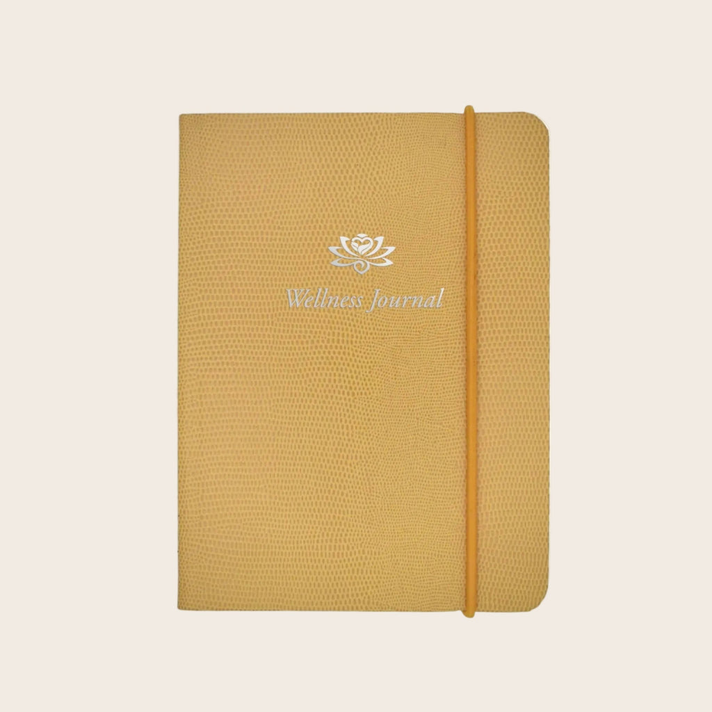 Wellness Journal in Buttercup Lizard Pellaq
