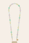 LE317531 | Cassy Fleurs Pastels Long Phone Chain 120 cm