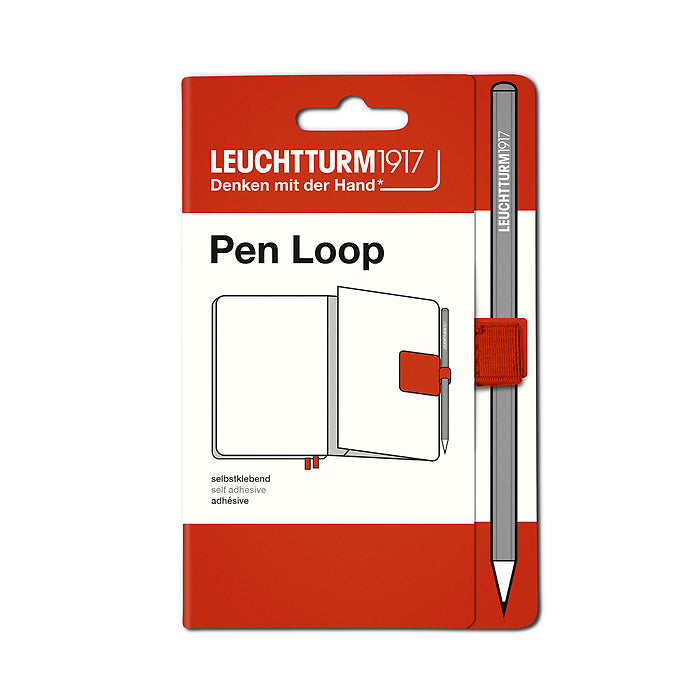 Elastic Pen Loop in Cinnamon Fox