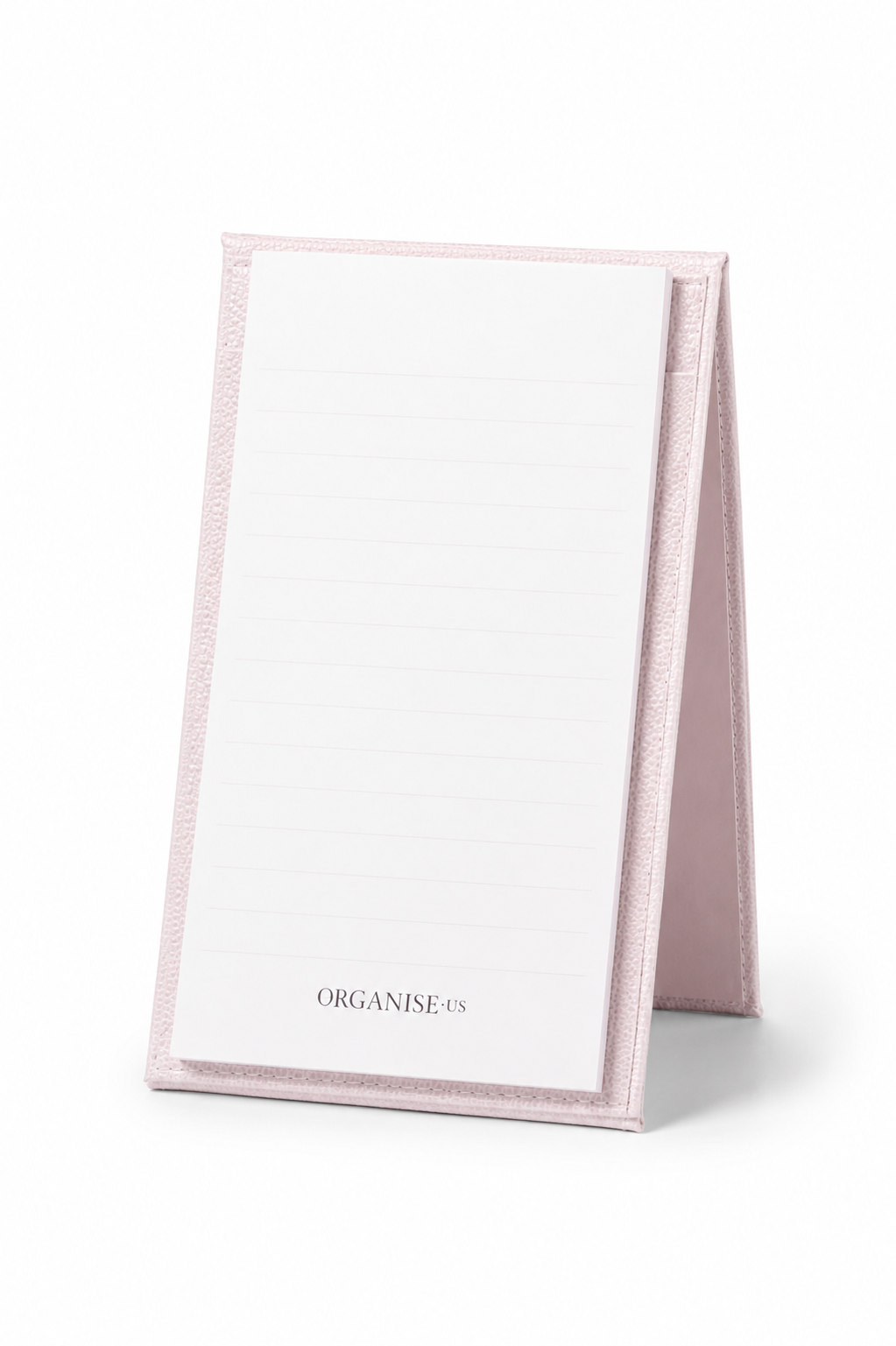 The Flip Pad in Powder Pink Galuchat Pellaq