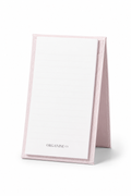The Flip Pad in Powder Pink Galuchat Pellaq