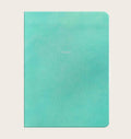 Large Ruled Leather Notebook in Hawaii Blue Lizard