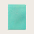 Midsize Ruled Leather Notes in Hawaii Blue Lizard
