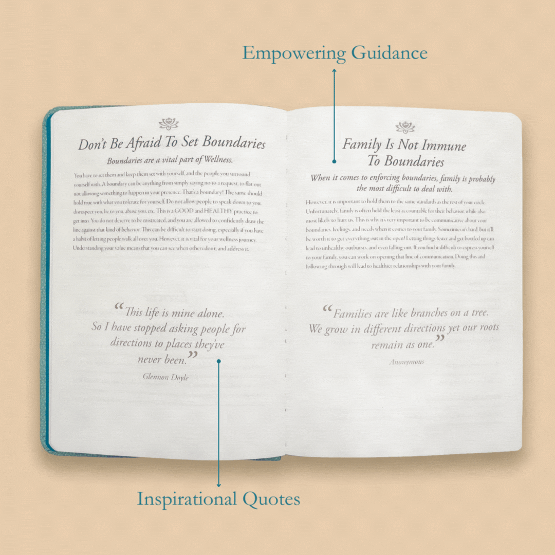 Wellness Journal in Mint Green Galuchat Pellaq