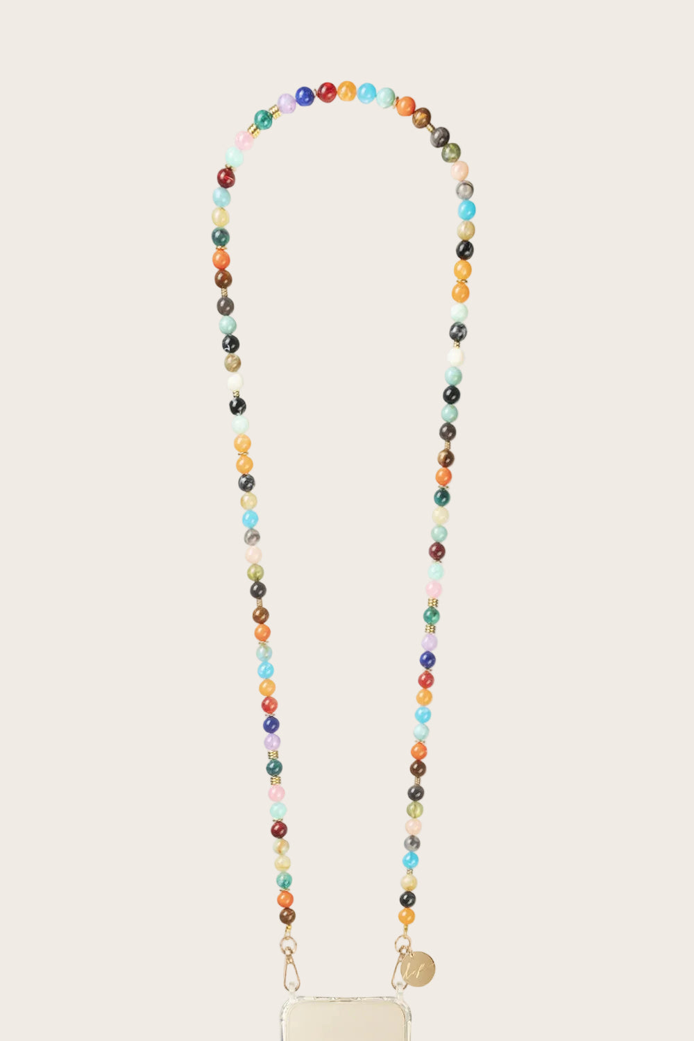 LE314914 | Harper Multicoloured Long Phone Chain 120 cm