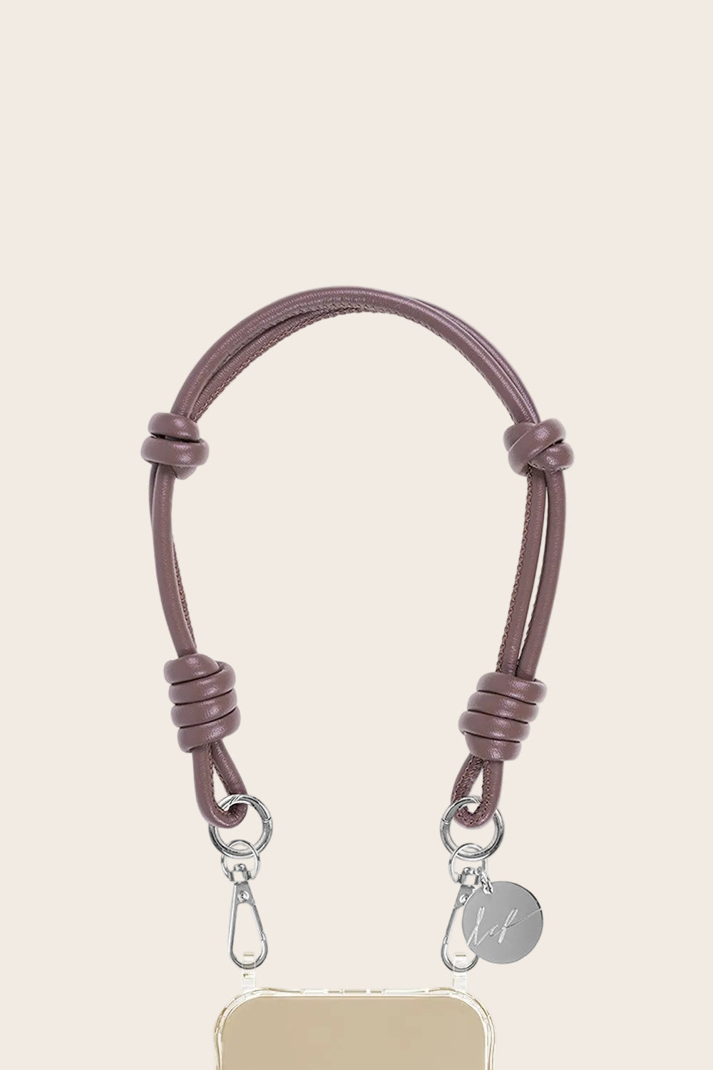 LE318684 | Nolan Taupe Wrist Phone Chain