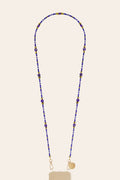 LE324677 | Paros Blue Long Phone Chain 120 cm