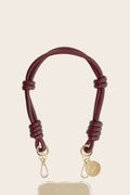 LE324719 | Nolan Burgundy Wrist Phone Chain