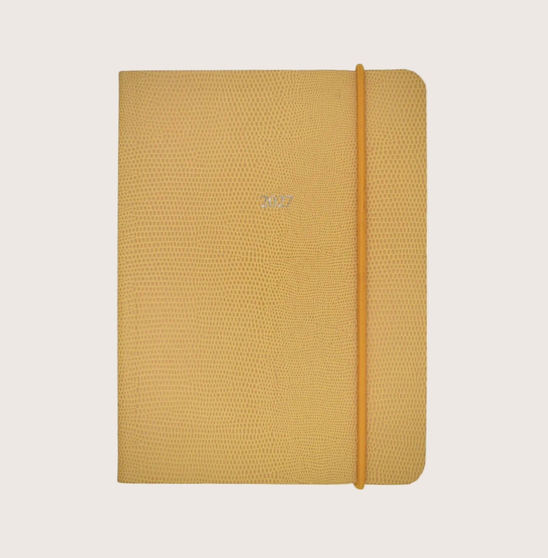 Large Pellaq Organiseher™ Diary 2027 in Buttercup Lizard