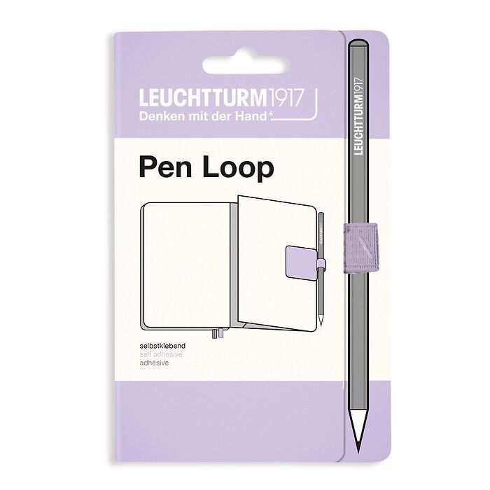 Elastic Pen Loop in Lilac