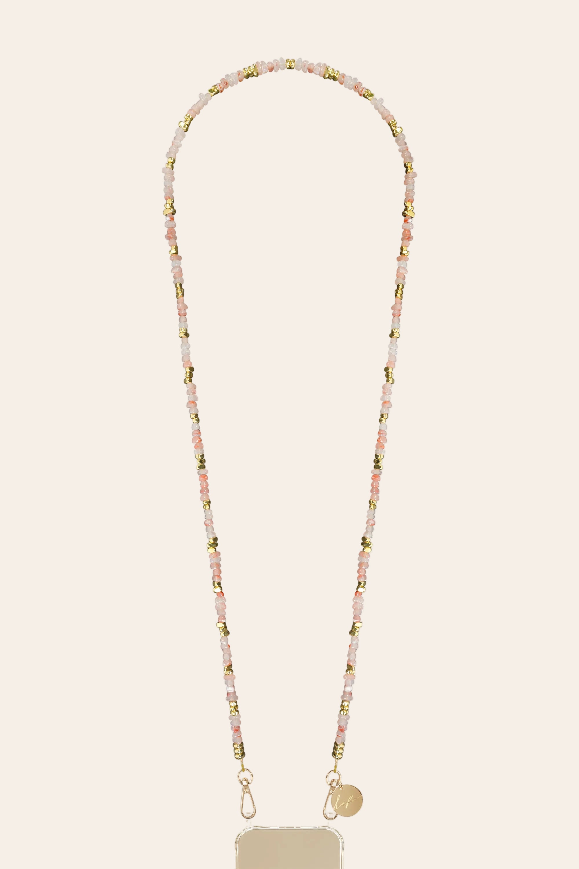 LE324655 | Liviya Rose Beaded Long Phone Chain 120 cm