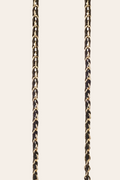 LE304697 | Lou Black Long Phone Chain 120 cm