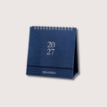 Desk Calendar in Marine Blue Iguana - 12 months
