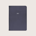 Midsize Soft Leather Belgravia Diary 2027 in Navy Blue