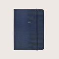 Midsize Pellaq Belgravia Diary 2027 in Marine Blue Iguana
