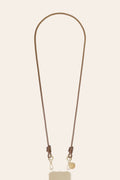LE324629 | Nolan Bronze Long Phone Chain 120 cm