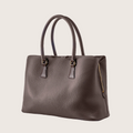 The Maja Leather Tote Bag in Cioccolato