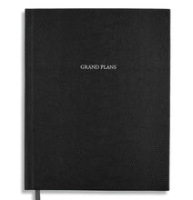 Load image into Gallery viewer, Grand Plans - Desk in Black pellaq - Feint ruled
