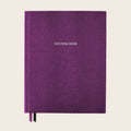 The Desk Book in Mulberry Lizard Pellaq