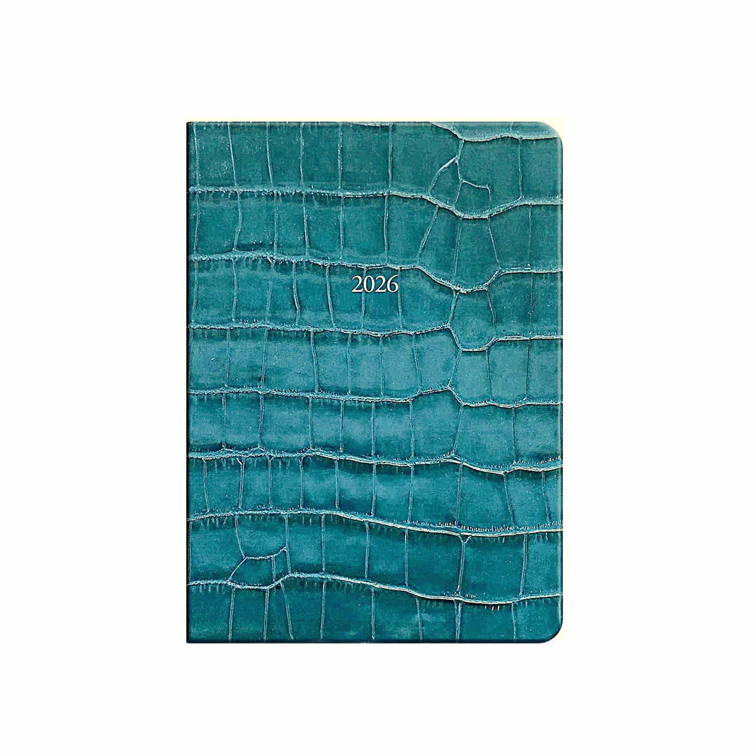 The Midsize OrganiseherTM Diary 2026 Petrol Croc