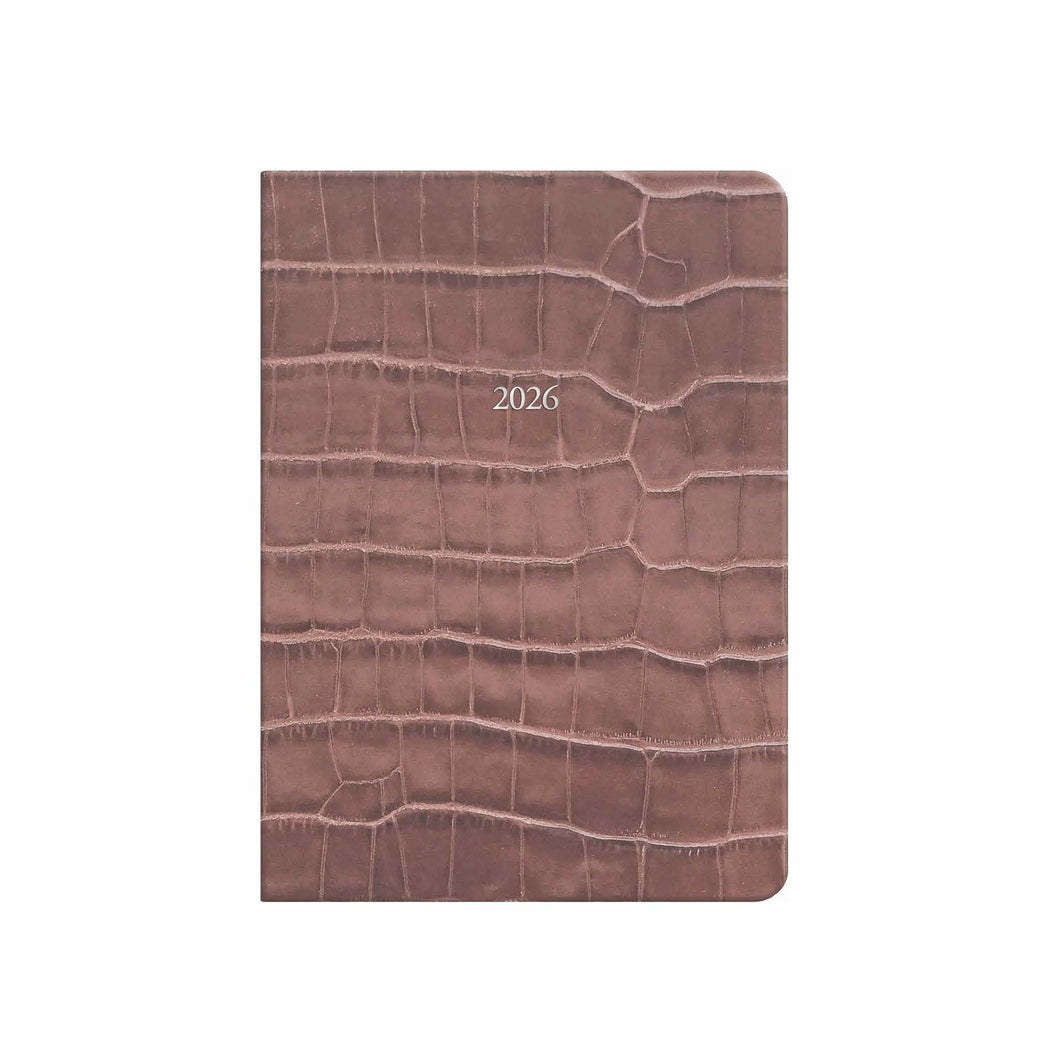 The Midsize OrganiseherTM Diary 2026 Taupe Croc