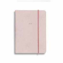 Load image into Gallery viewer, Midsize Belgravia Diary 2024 in Pale Pink Crispel
