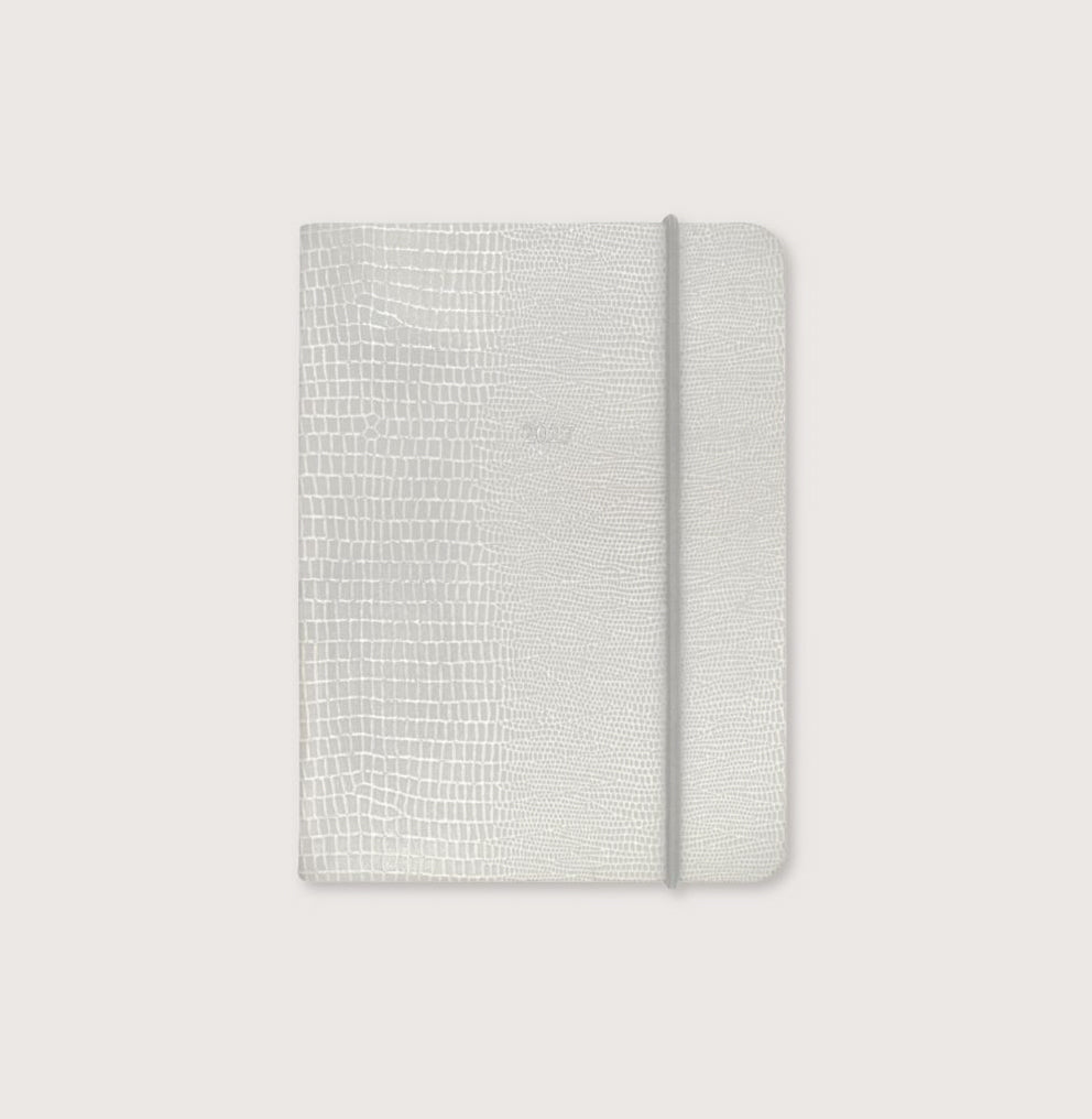 Midsize Pellaq Organiseher™ Diary 2027 in Pearl Iguana