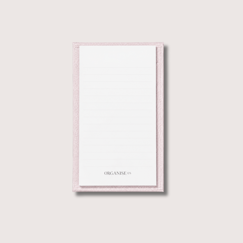 The Flip Pad in Powder Pink Galuchat Pellaq