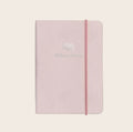 Wellness Journal in Powder Pink Galuchat Pellaq