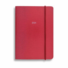 Load image into Gallery viewer, The Large OrganiseherTM Diary 2024 in Red Lizard
