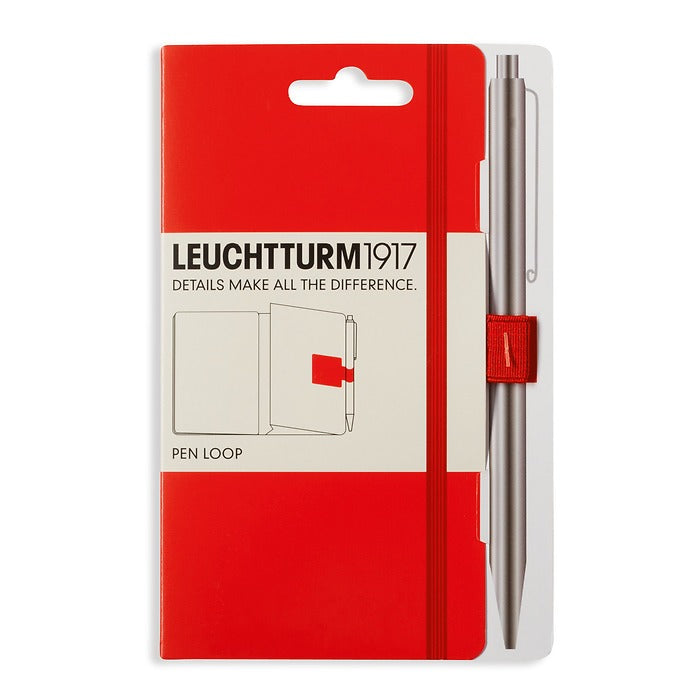 Elastic Pen Loop in Red