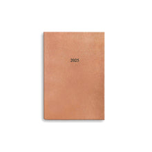 Load image into Gallery viewer, Small Belgravia Diary 2025 in Rose Gold Calfskin
