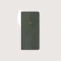 Slim Pocket Pellaq Belgravia Diary 2027 in Khaki Iguana