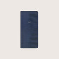 Slim Pocket Pellaq Belgravia Diary 2027 in Marine Blue Iguana