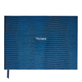 Visitor Pellaq Book in Marine Blue Iguana