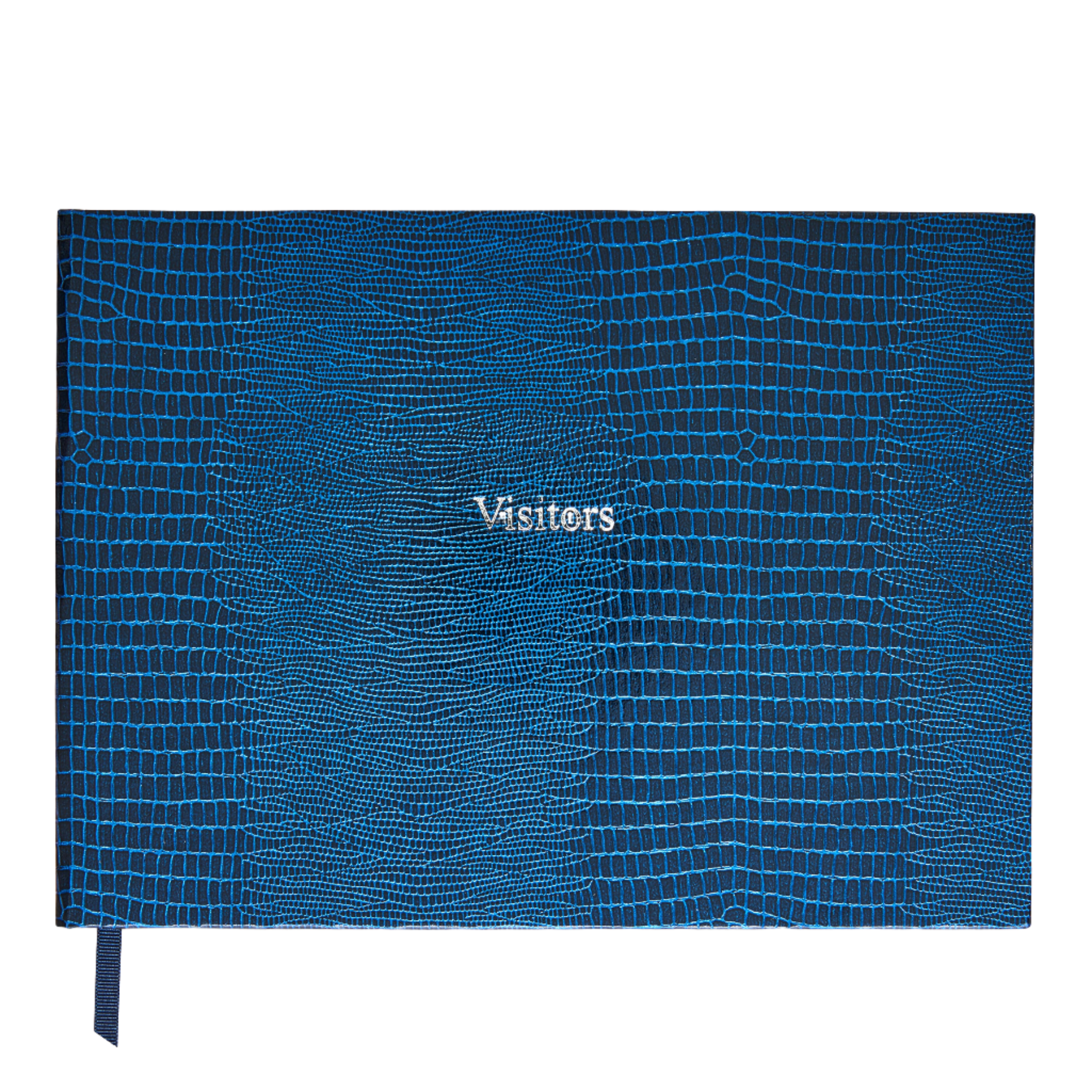 Visitor Pellaq Book in Marine Blue Iguana