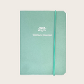 Wellness Journal in Mint Green Galuchat Pellaq
