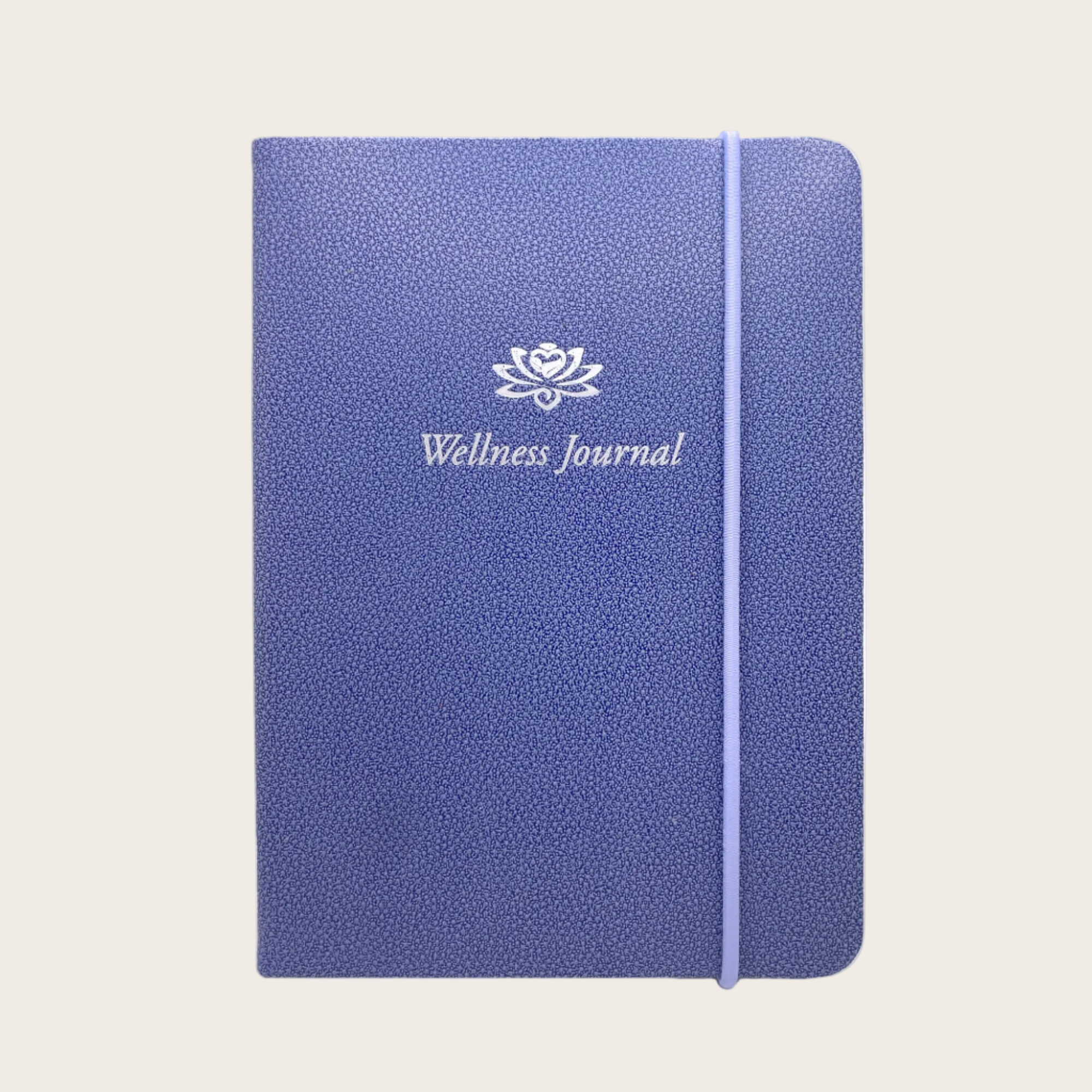 Wellness Journal in Cornflower Blue Galuchat Pellaq